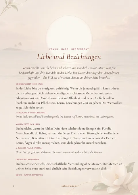 Liebe und Beziehungen