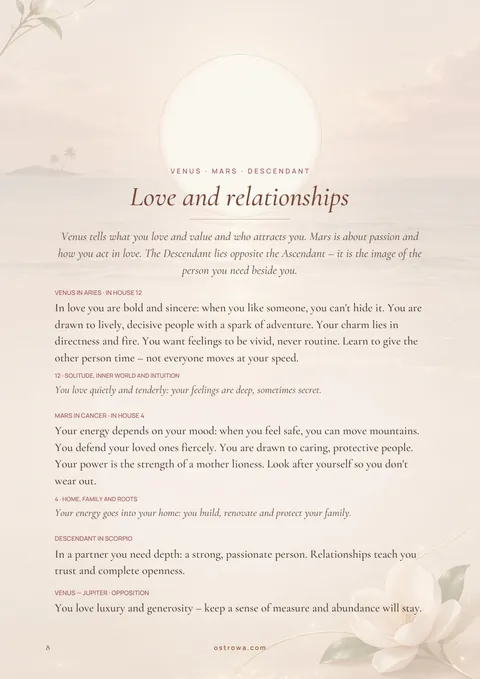 Love and relationships
